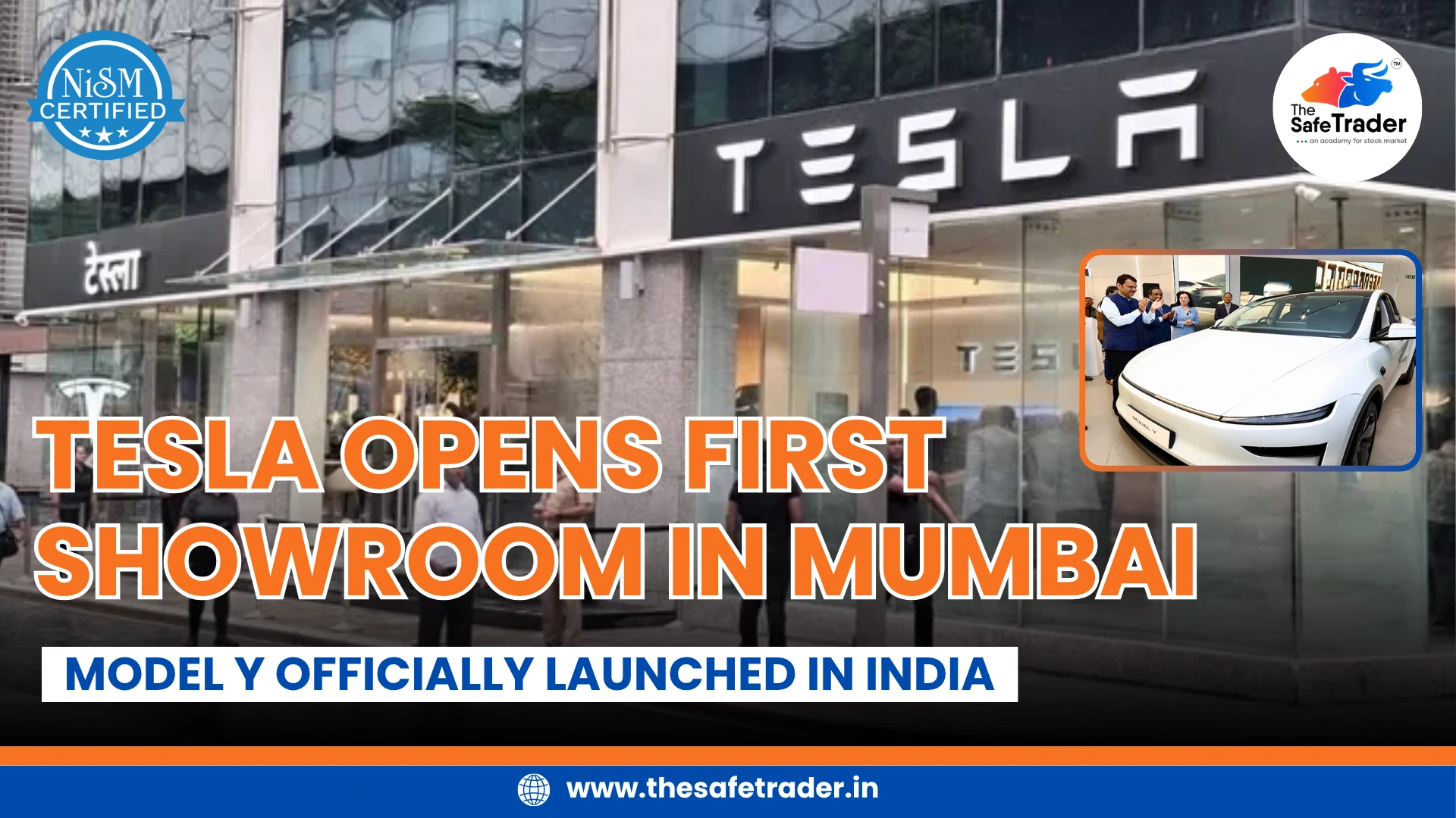 Tesla Launches Model Y in India