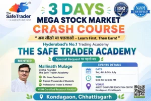 3 Days Mega Stock Market Crash Course | The Safe Trader Academy