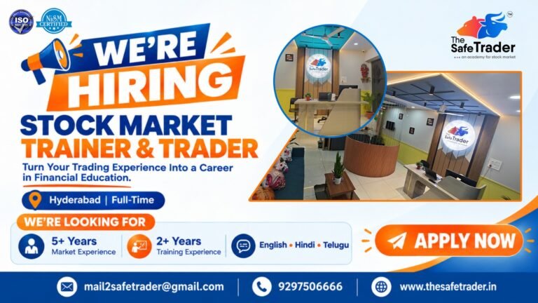 Stock Market Trainer Jobs in Hyderabad